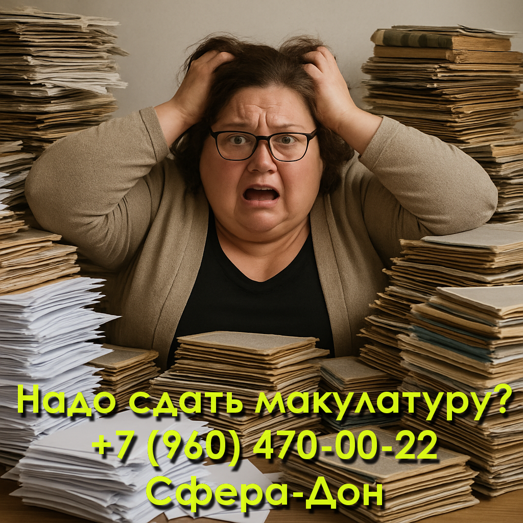 Прием макулатуры