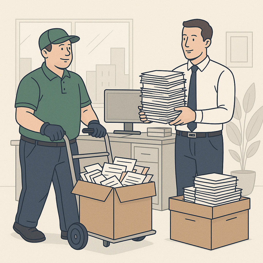 Прием макулатуры из офиса и организаций Ростов-на-Дону